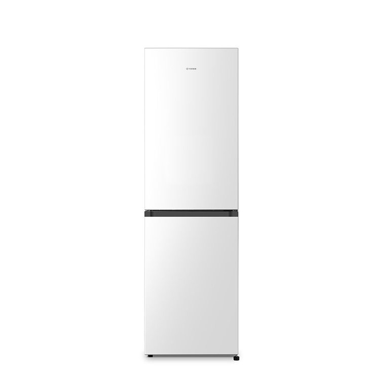 Teknix White Ffph1825pw 55Cm No Frost 256 Litres Freestanding Fridge-Freezer