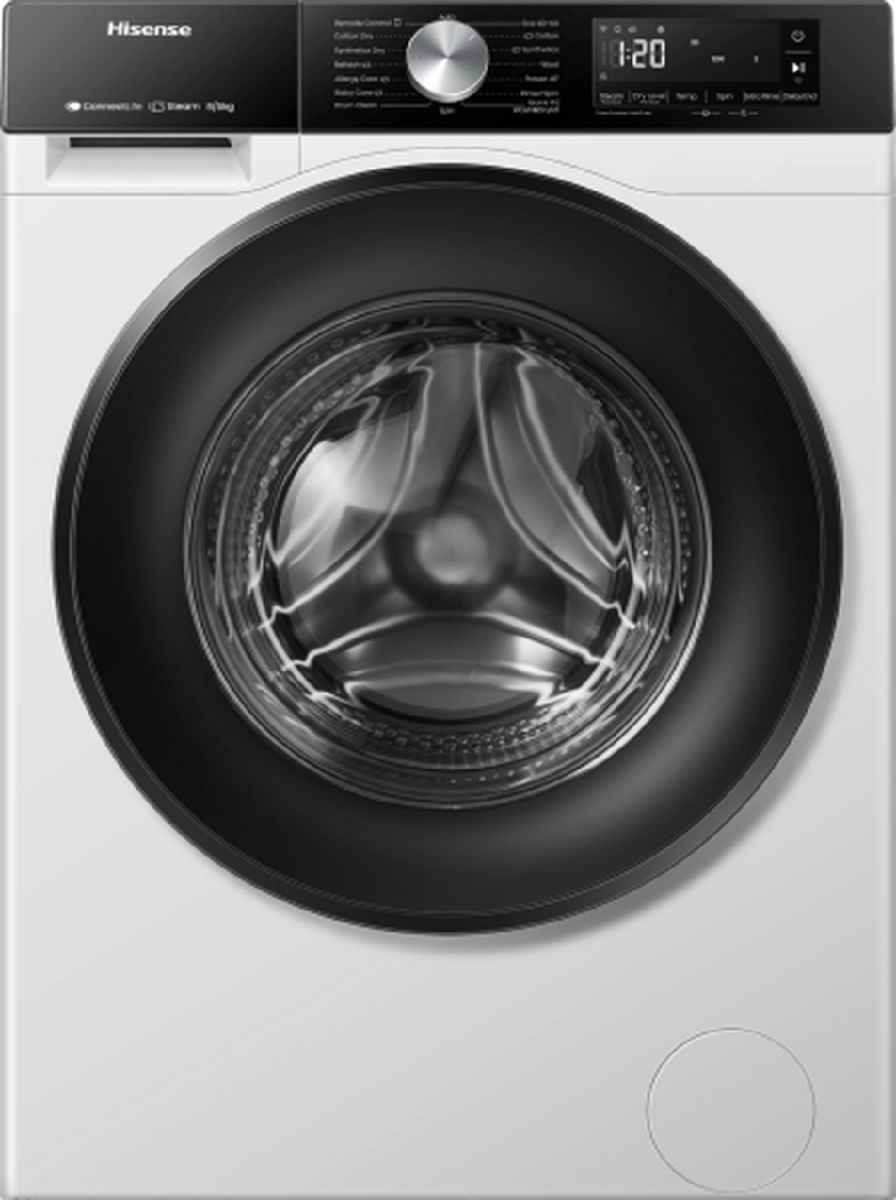 Hisense White Wd3s8043bw3 Washer Dryer, 8Kg/5Kg, 1400 Spin,