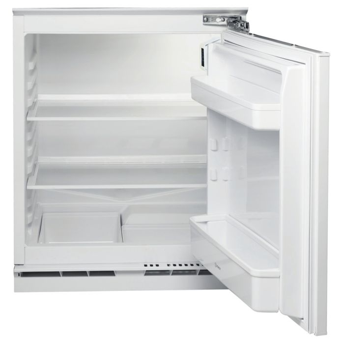 Indesit White/Light Inbul011 Built Under Larder Fridge With Fixed Hinge Door