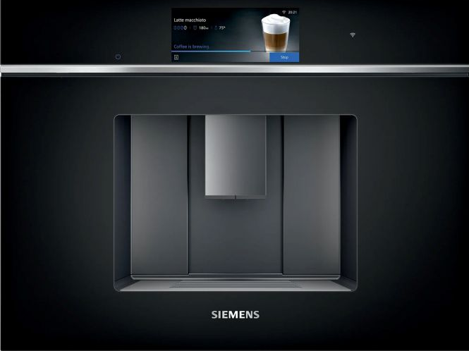 Siemens Black Ct718l1b0 Iq700 Built In Coffee Machine