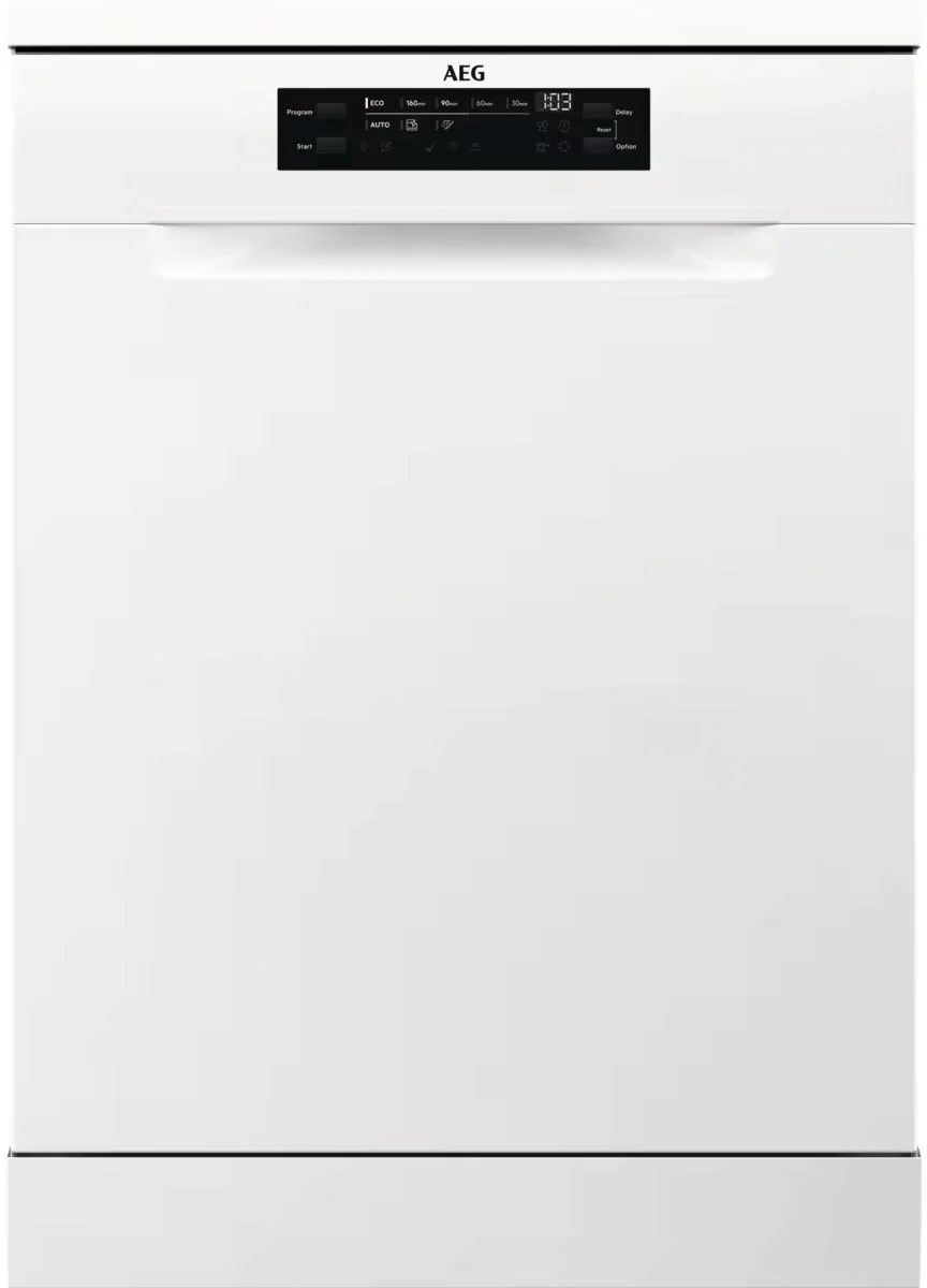 Aeg White Ffx32617zw 3000 Series Freestanding Full Size Airdry Dishwasher In