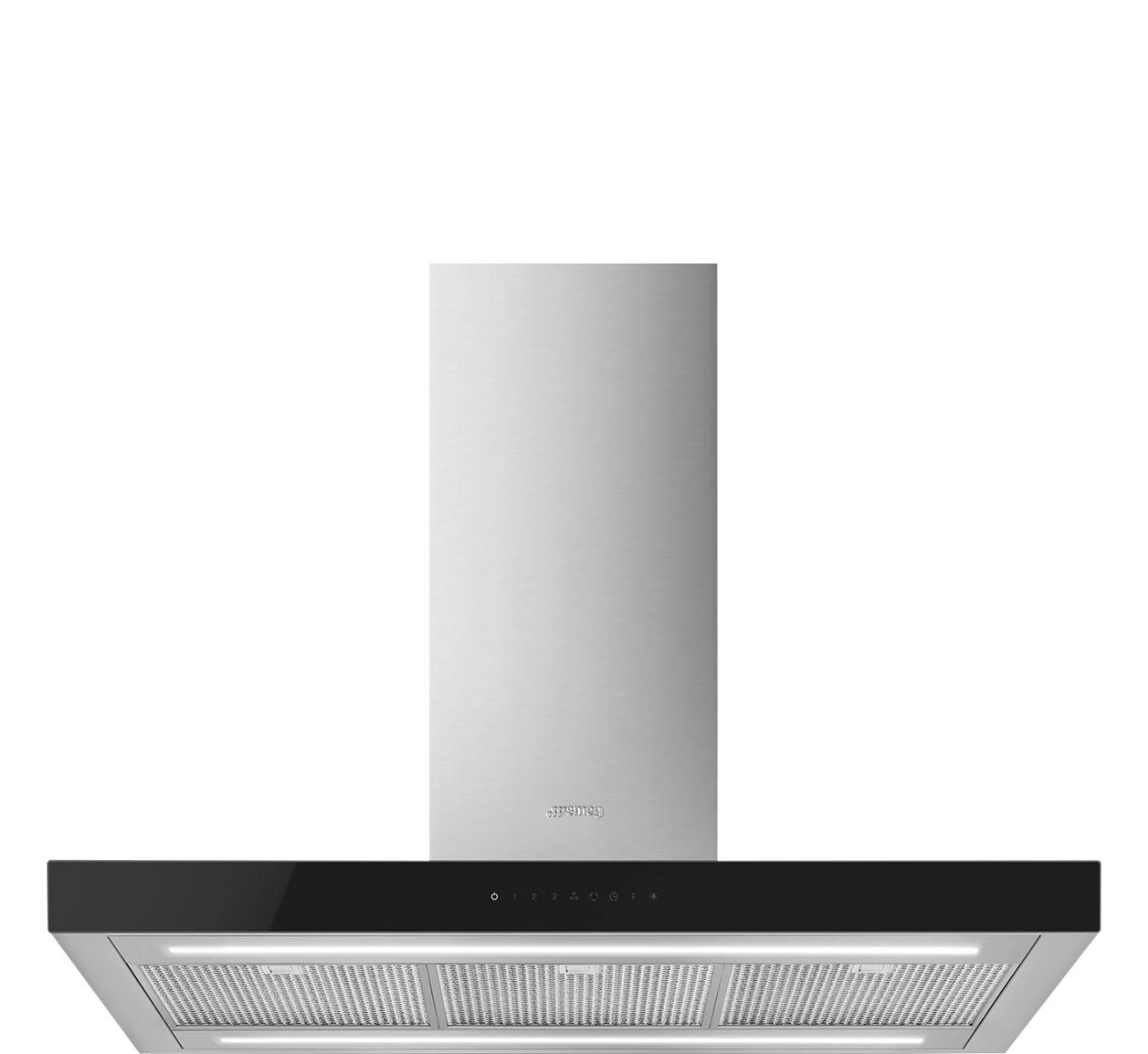 Smeg Black Kbti9l4vn 90Cm Island Hood