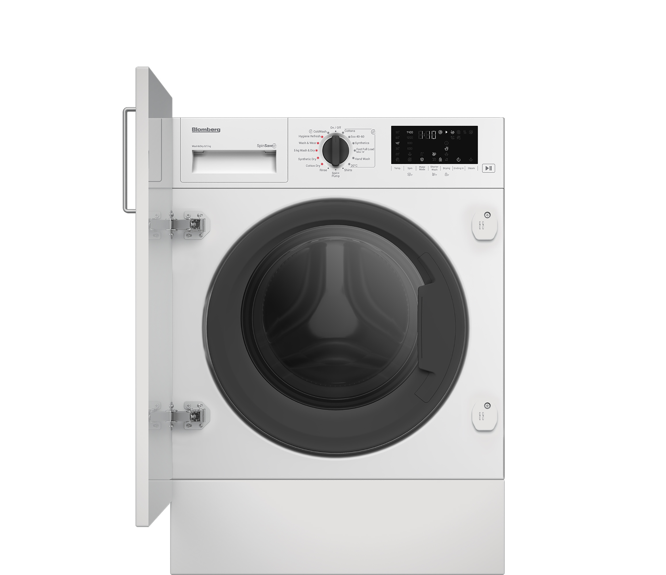 Blomberg White Lri1854111 Integrated 1400 Spin Washer Dryer 8Kg/5Kg