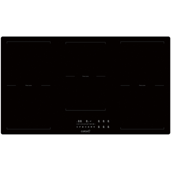 Cata Black Catind90hf 90Cm 6 Zone Built In Induction Hob
