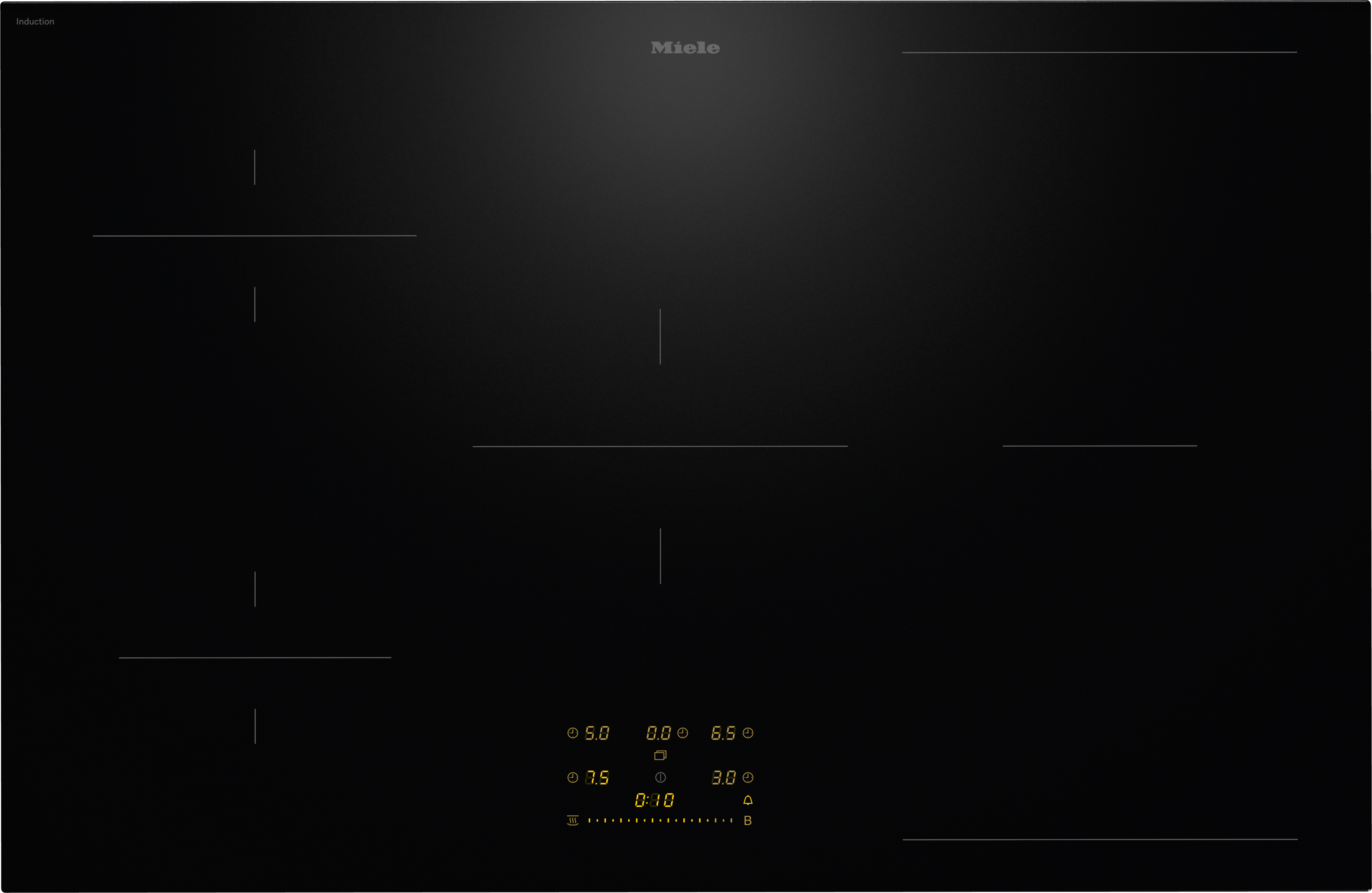 Miele & Cie. Kg Miele Km 8484 Fl 80Cm 5 Zone Induction Hob