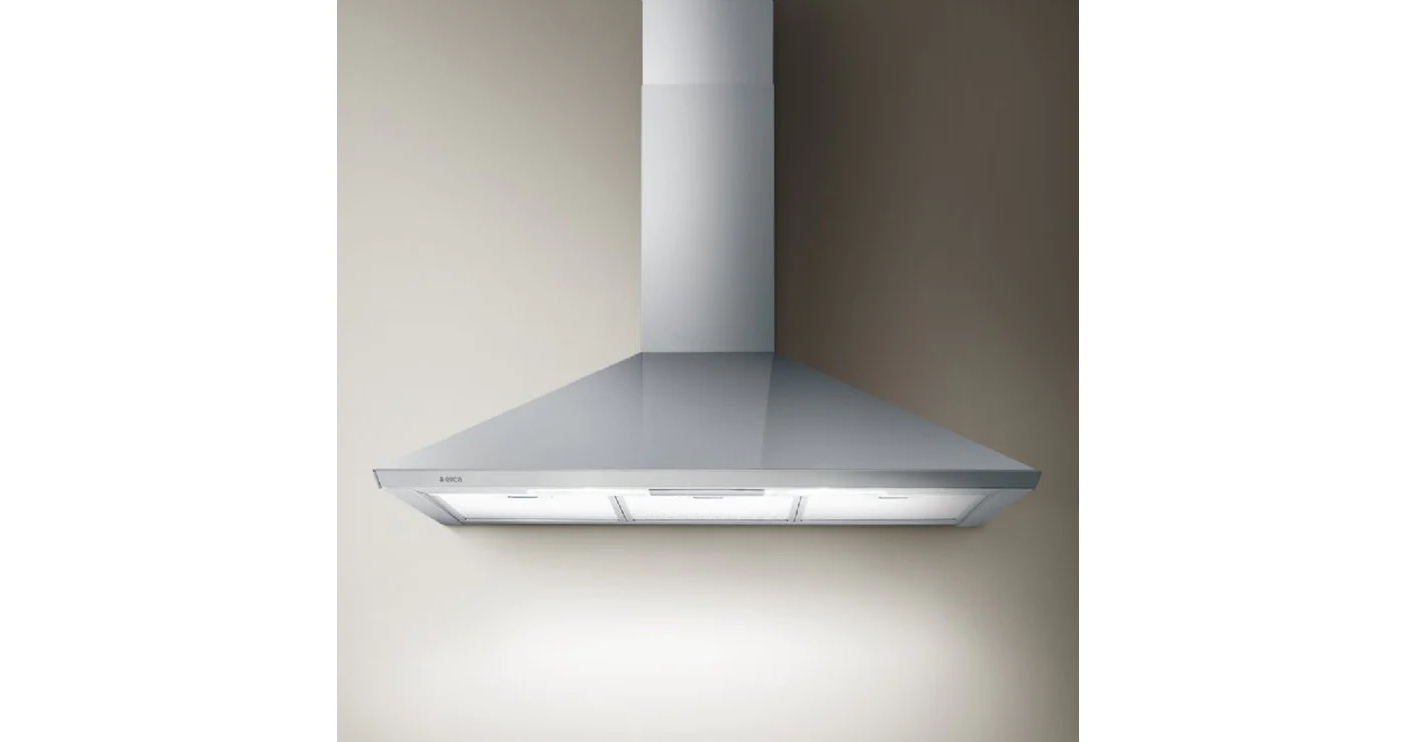 Elica Light Aquavitae 50Cm Chimney Cooker Hood - Stainless Steel