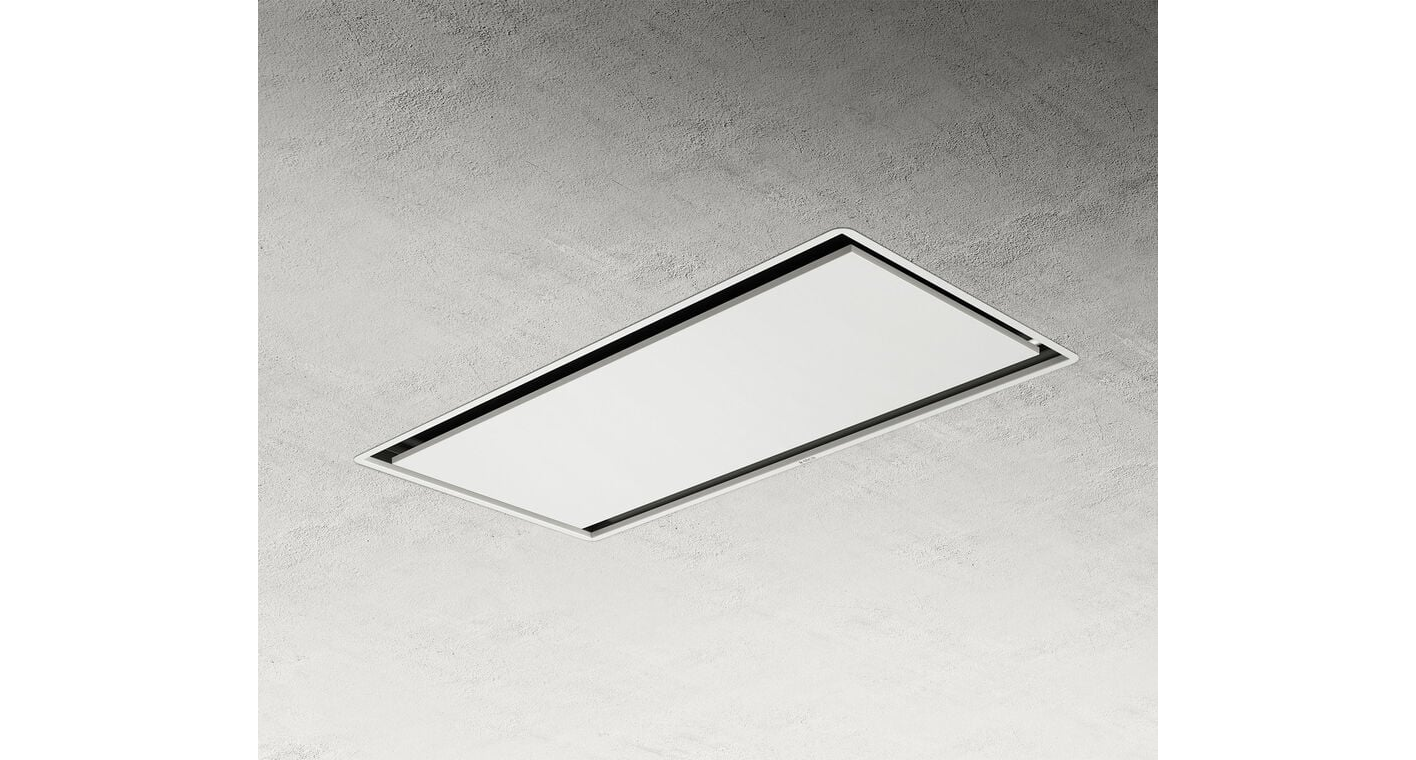 Elica Light/White Illus-Pls-16-Cs Ceiling Integrated - Custom Finish