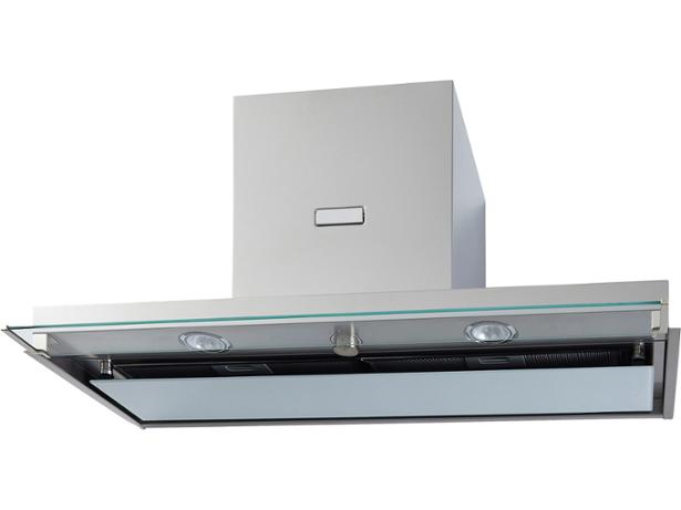 Elica White/Light Boxin-He-90 Integrated Hood - Stainless Steel