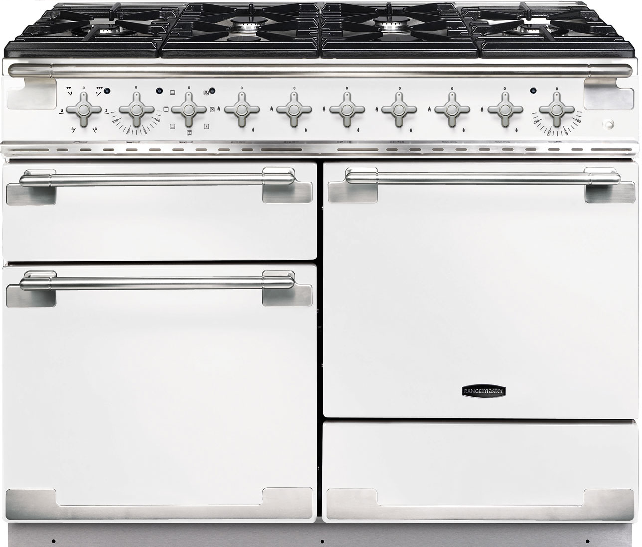 Rangemaster White Elise 110 Dual Fuel Els110dffwh