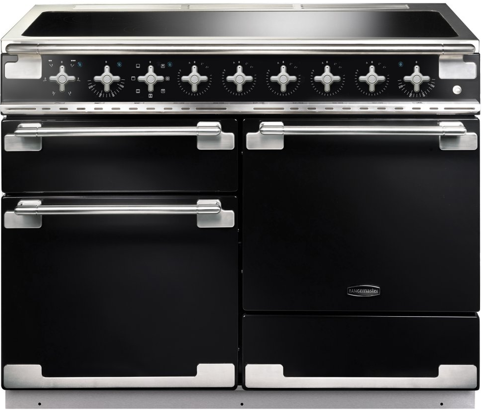 Rangemaster Black Elise 110 Induction Gloss Els110eigb