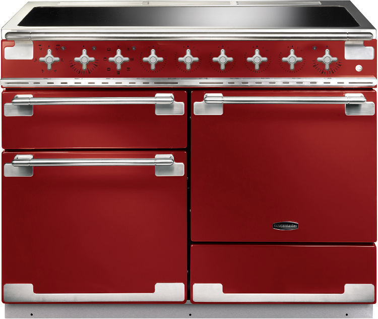 Rangemaster Red Elise 110 Induction Cherry Els110eird