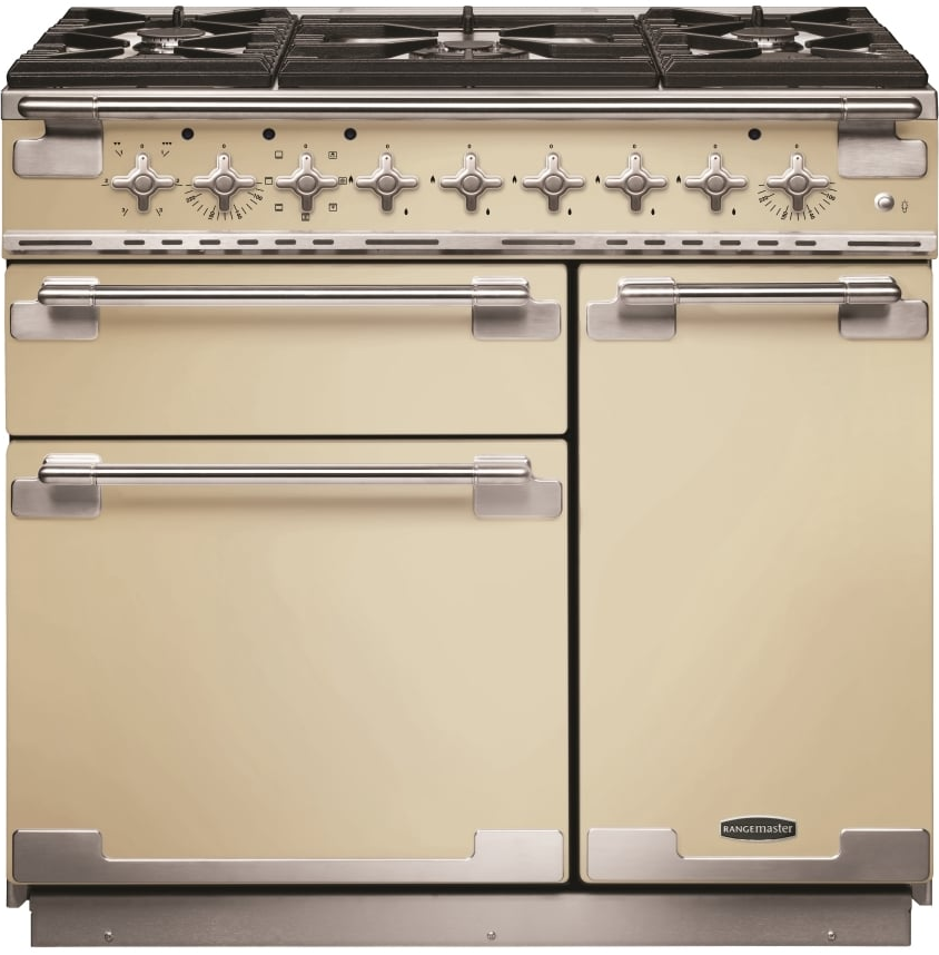 Rangemaster Cream Elise 90 Dual Fuel Els90dffcr