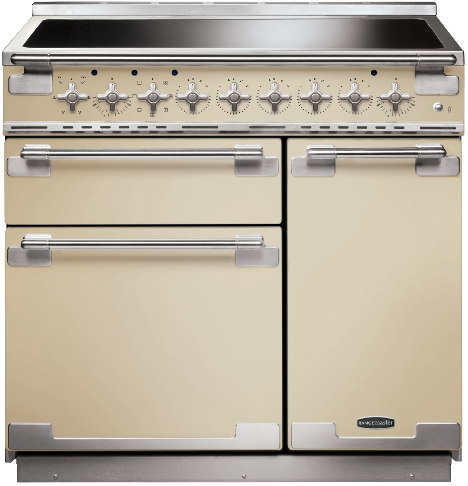 Rangemaster Cream Els90eicr/ 90Cm Induction Range Cooker