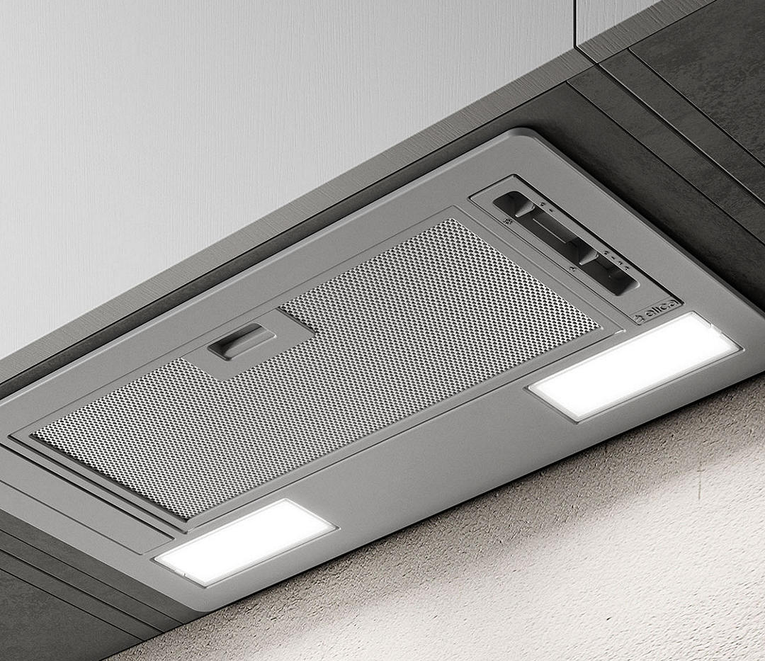 Elica Era-Std-80 Built-In Cooker Hood, Stainless Steel