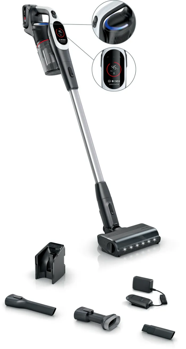 Bosch White Unlimited 9 Bbs931wgb Cordless Vacuum Cleaner