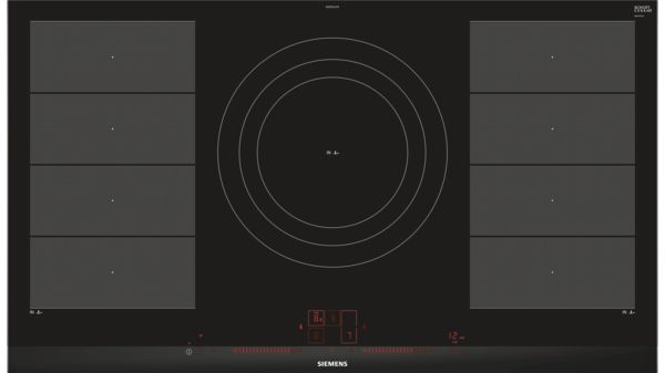 Siemens Black Iq700 Induction Hob Ex975lvv1e 90 Cm