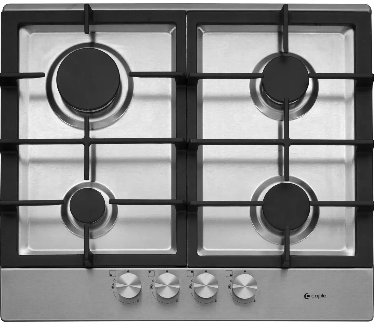 Caple C750g 59Cm Gas Hob 4 Burner Stainless Steel