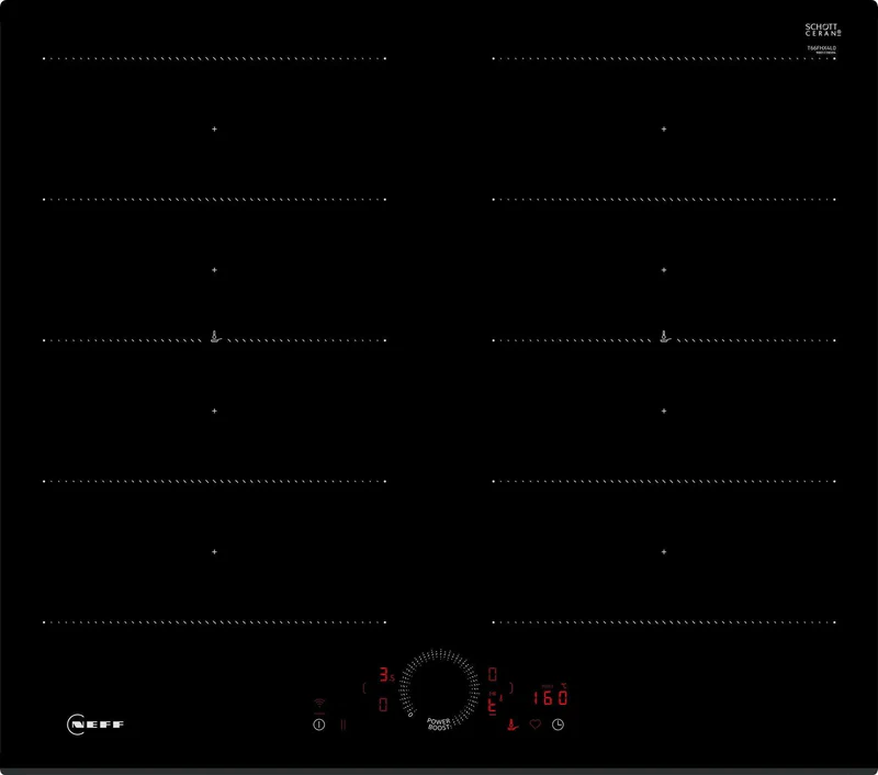 Neff Black N70 T66fhx4l0 60Cm 4 Zone Induction Hob