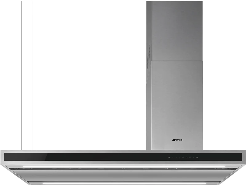 Smeg White Klti12l4x Island Hood - Stainless Steel 120Cm