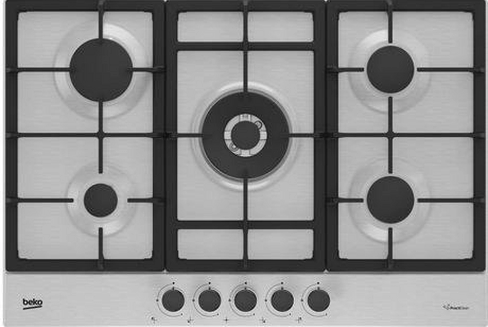 Beko Cihyg32sxe 75Cm Gas Hob - Stainless Steel - Image 4
