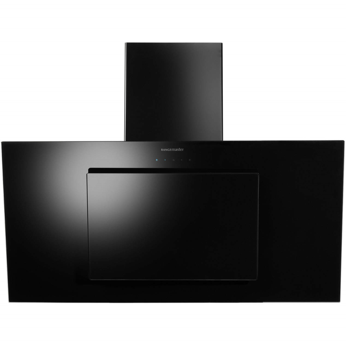 Rangemaster Black Oplhd100bl Opal 100Cm Chimney Cooker Hood