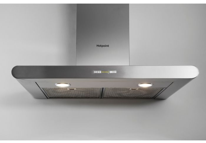Hotpoint Phc77flbix 70Cm Chimney Cooker Hood Stainless Steel