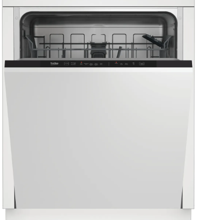 Beko Din15c20 Integrated Dishwasher - Stainless Steel