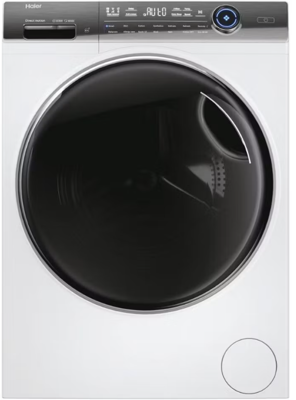 Haier White Hw100gbd14979uuk 10Kg I-Pro Series 7 Freestanding Washing Machine 1400Rpm