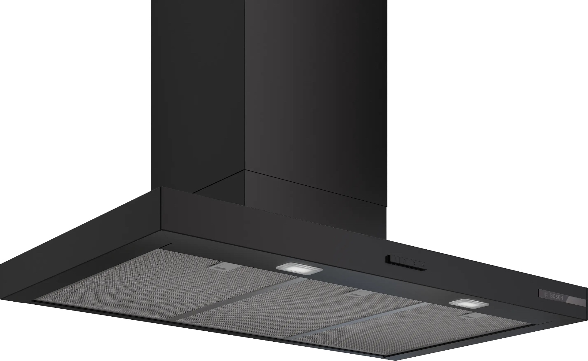 Bosch Black Series 4 Wall-Mounted Cooker Hood 90 Cm Matt Dwb95cc60b