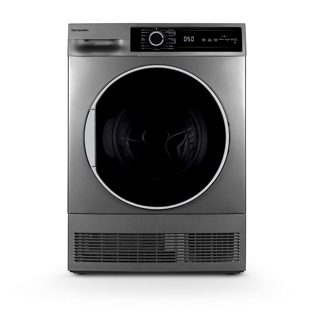 Montpellier Mtdc8sds 8Kg Silver Condenser Sensor Dry Tumble Dryer - Image 5