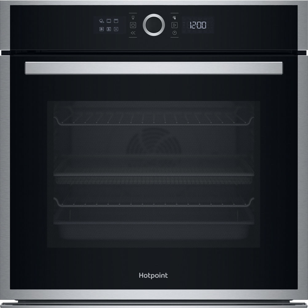 Hotpoint Hoim4s8pm0xuk Built-In Electric Single Oven With Pyrolytic Cleaning, Stainless Steel
