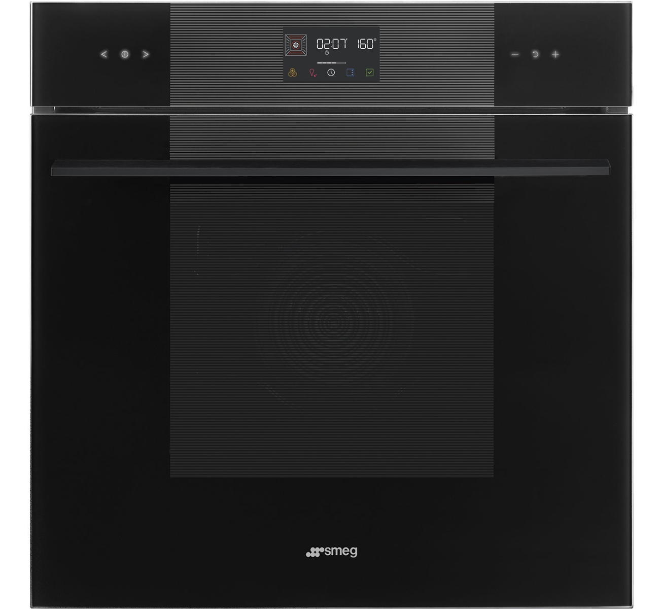 Smeg Black Sop6102tb3 Linea Multifunction Single Oven
