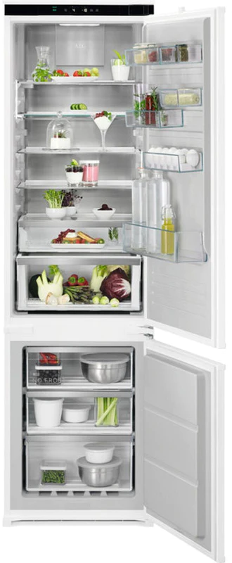 Aeg Nsc8m191ds 70/30 Fridge Freezer Frost Free - Fully Integrated