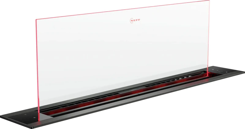 Neff I88WMM1S7B N90 Downdraft Extractor 501 m³/h Extraction Rate Ducted/Recirculating Black Glass Panel - Image 4