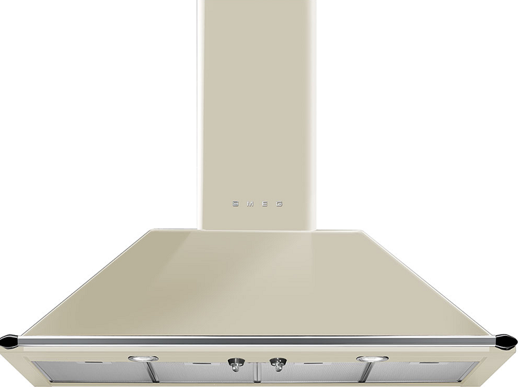 Smeg Cream Kt110pe 110Cm Victoria Traditional Chimney Hood
