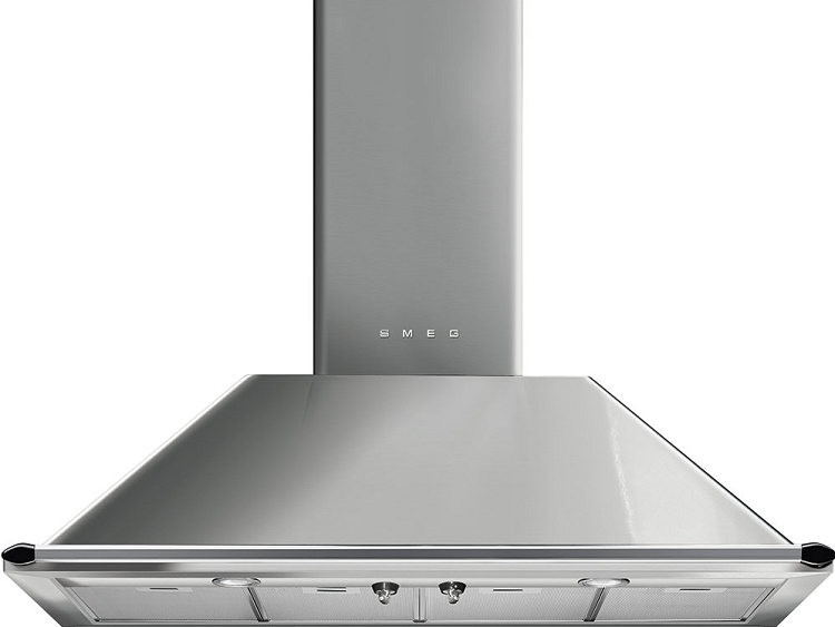 Smeg Ktr110xe 110Cm Victoria Traditional Chimney Hood Stainless Steel