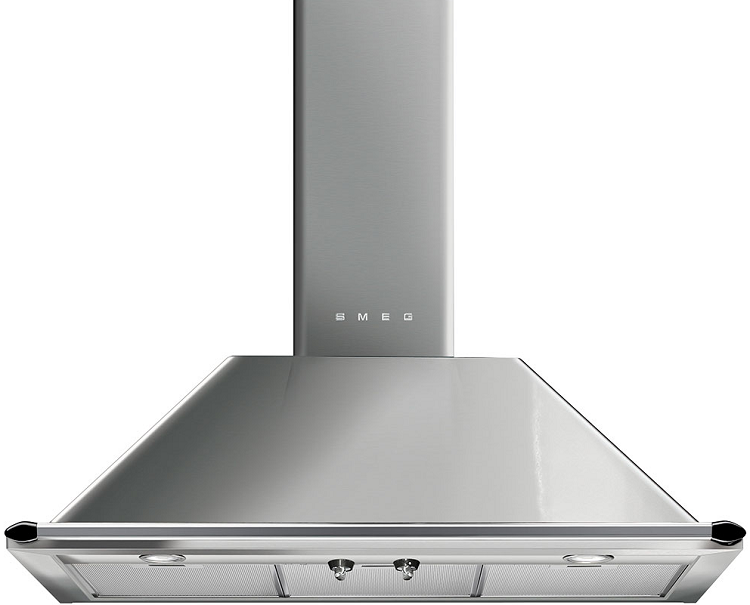 Smeg Ktr90xe 90Cm Victoria Traditional Chimney Hood Stainless Steel