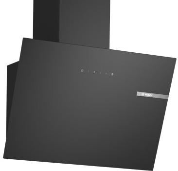 Bosch Black Dwk65dk60b Series 2 60Cm Angled Chimney Hood