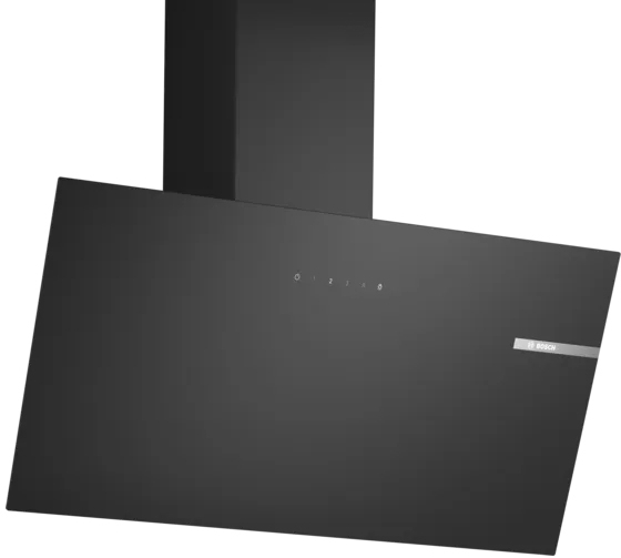 Bosch DWK85DK60B Angled Glass Chimney Hood Black glass - Image 7