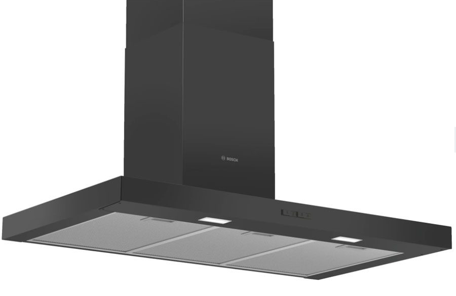 Bosch Black 90Cm Chimney Cooker Hood Dwb96bc60b