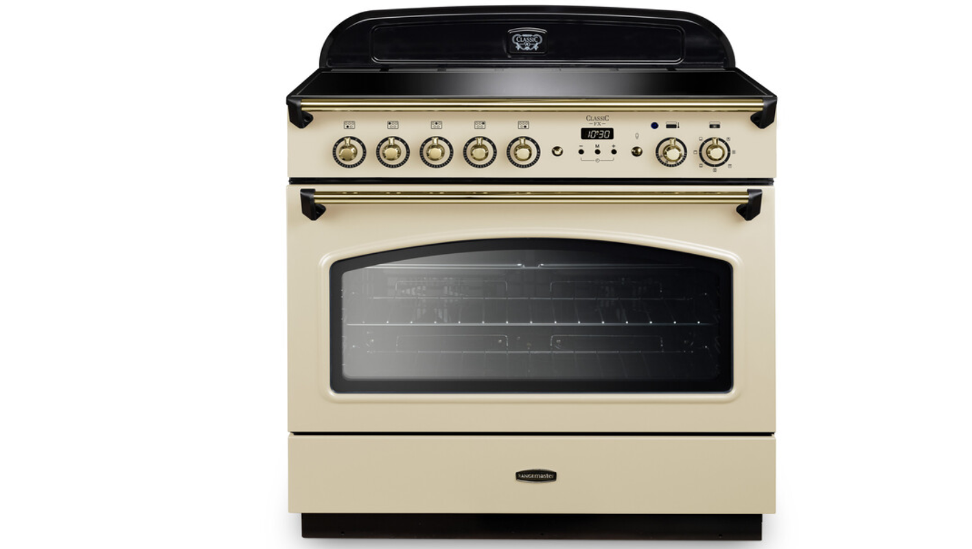 Rangemaster Cream Clas90fxeicr/B Classic Fx 90Cm Induction Range Cooker 131780