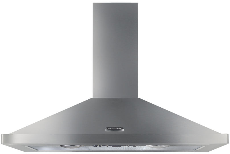 Rangemaster Leihdc90sc Stainless Steel With Chrome Trim 90Cm Chimney Cooker Hood