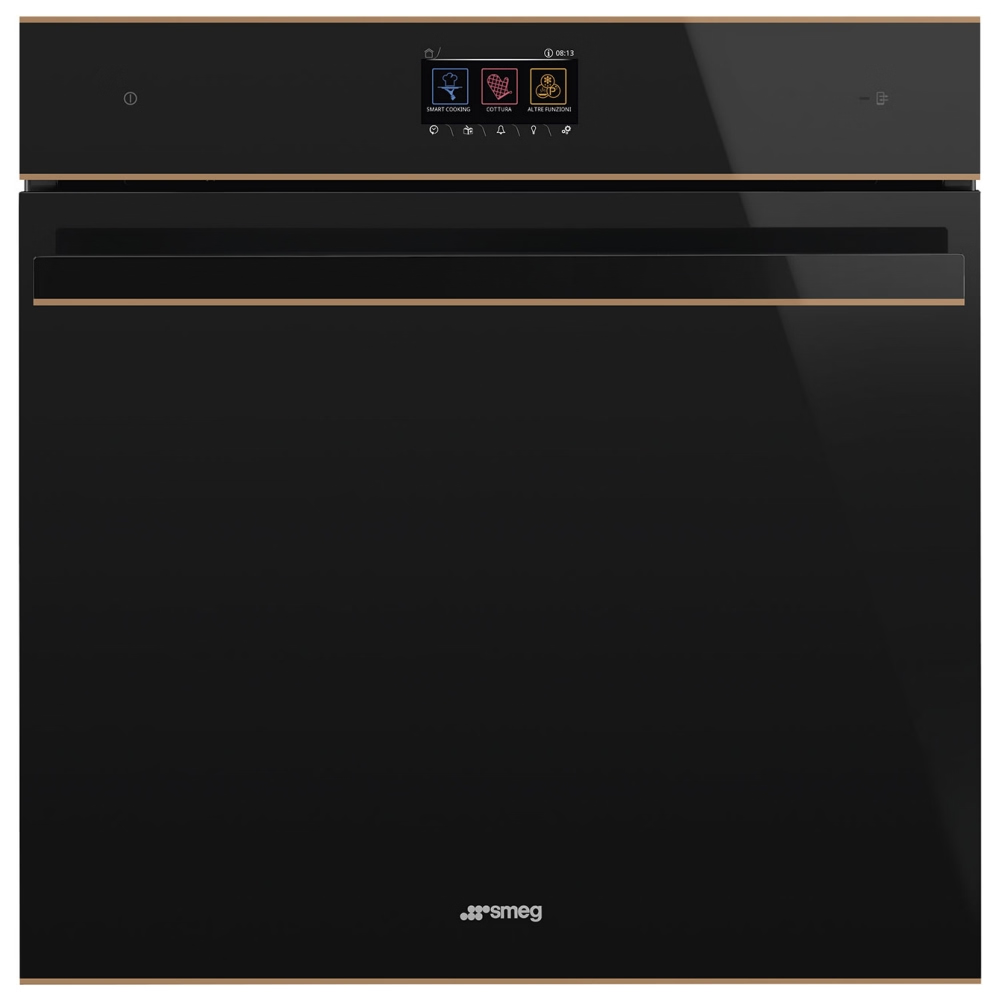 Smeg Black Sop6604tpnr Built In Electric Single Oven