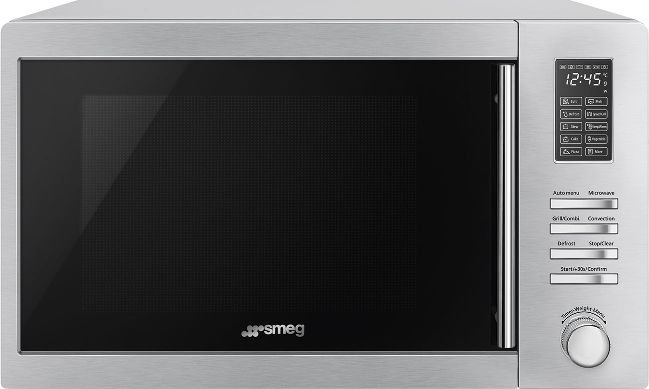Smeg Microwave Stainless Steel Moe34cxiuk