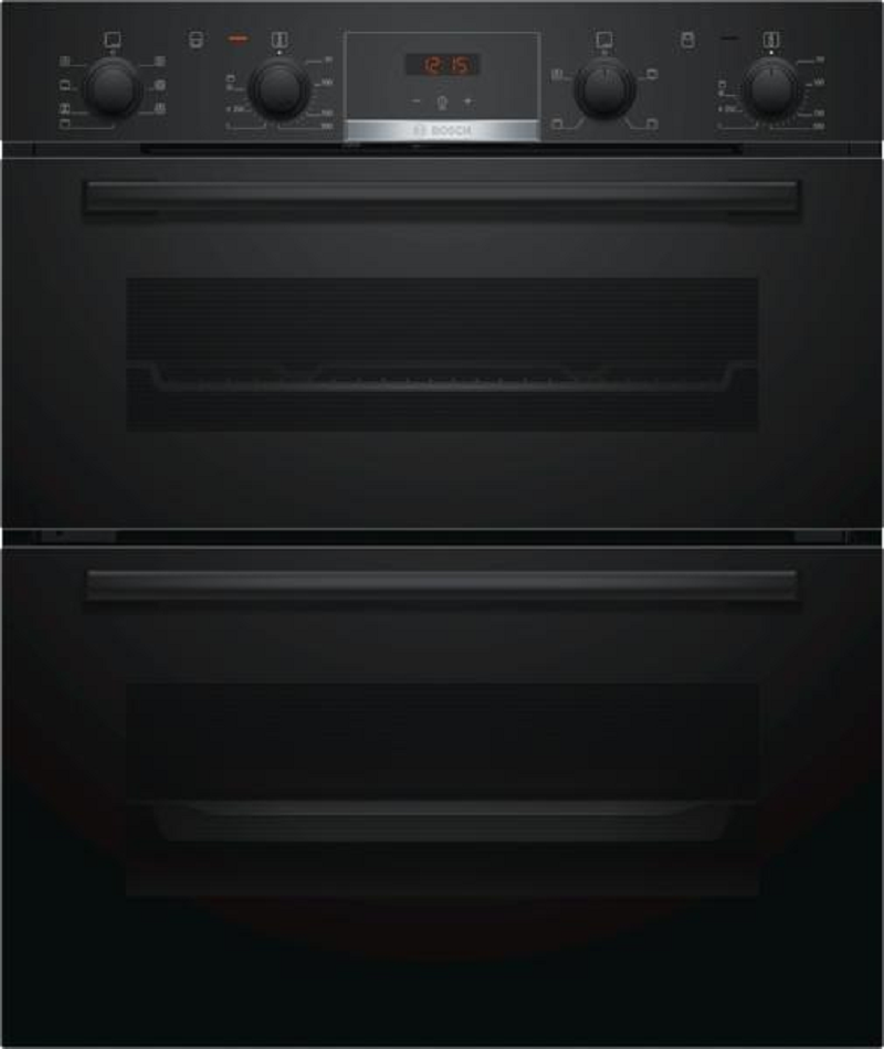 Bosch Series 4 BuiltUnder Electric Double Oven in Black, 34L and 47L Capacity, 717 x 594 x 550mm - Image 7
