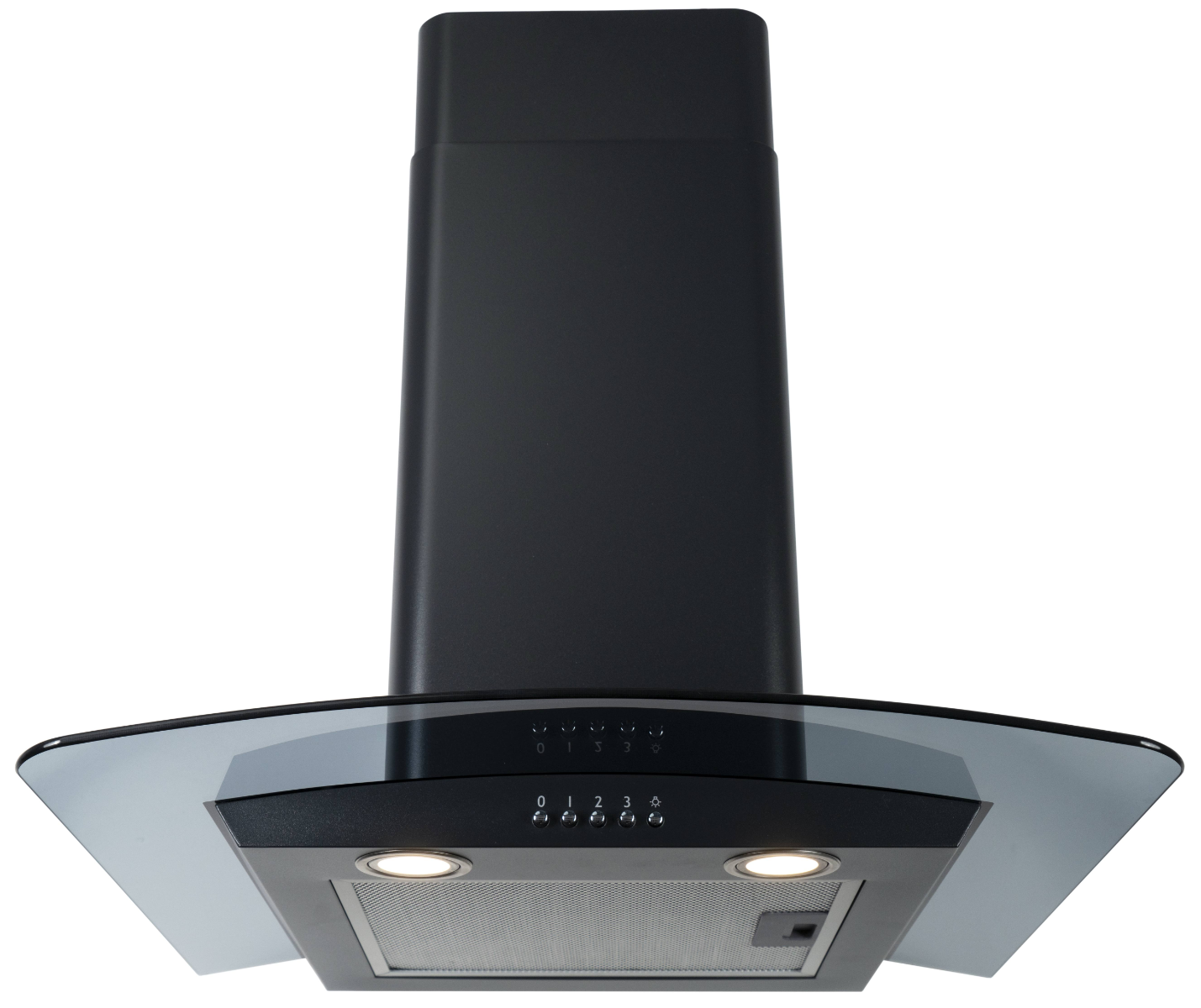 Cda Ecp62bl 60Cm Chimney Cooker Hood