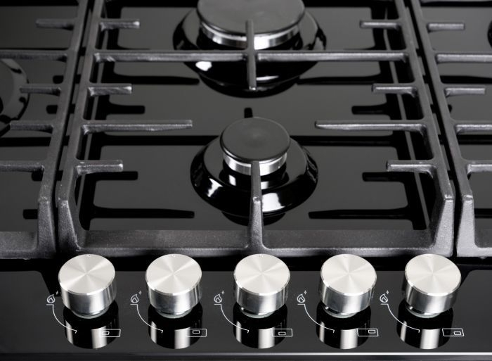 Teknix SCGH91B Gas Hob 90cm Black