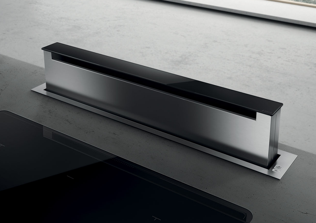 Elica Pan-Gme-Ss Pandora Downdraft Hood With External Motor Stainless Steel