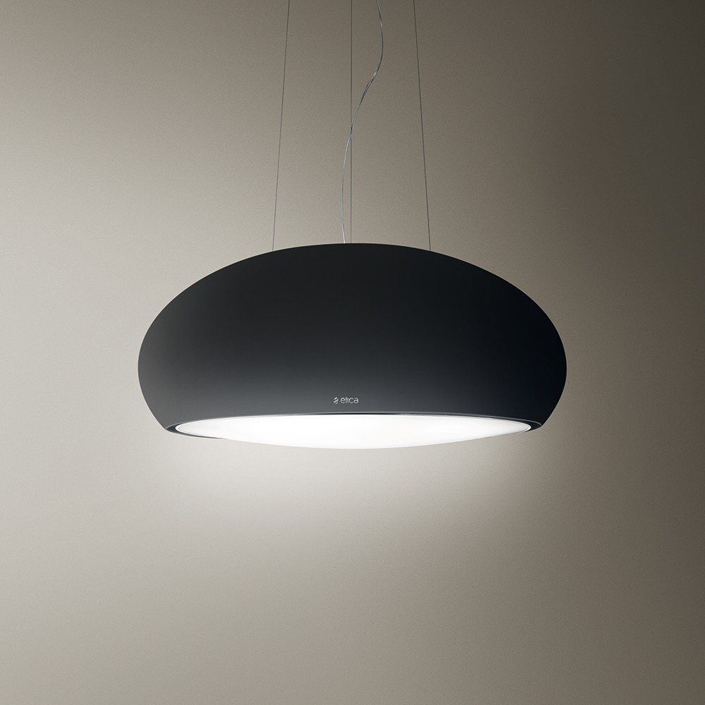 Elica Black Island Hood Pearl