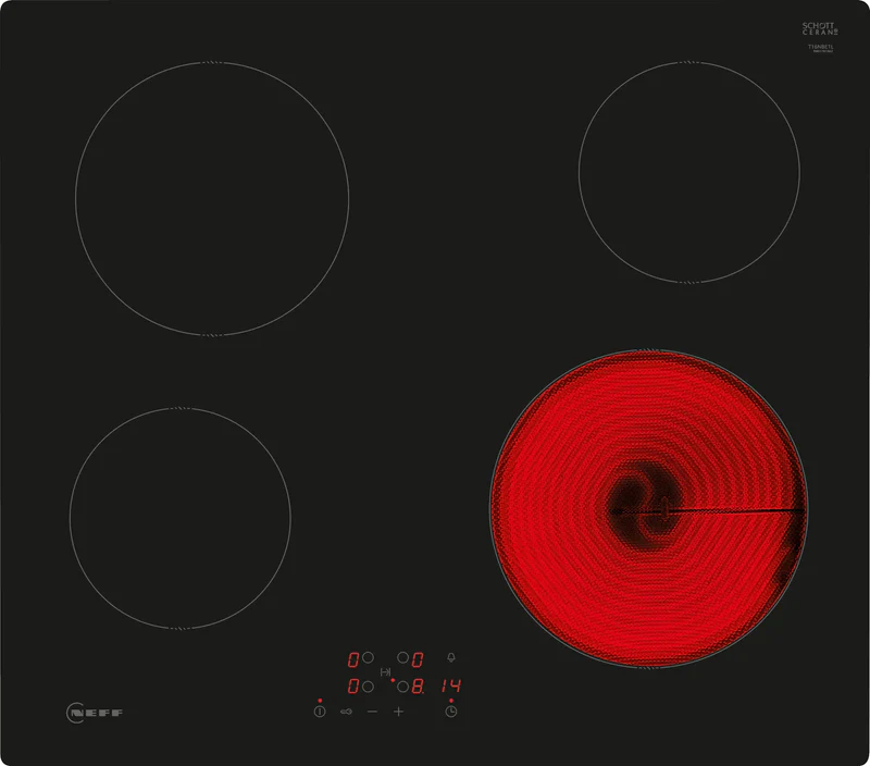 Neff Black T16nbe1l 60Cm Ceramic Hob